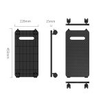 ORICO Wheeled Computer Stand 46kg Limit - Image 3