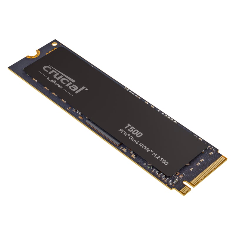 CT1000T500SSD8_wr_01.jpg Crucial T500 1TB M.2 NVMe Gen4 NAND SSD - Image 1