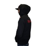 REDRAGON HOODIE WITH FRONT and BACK LOGO - BLACK - XXXLARGE - Image 4