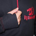 REDRAGON HOODIE WITH FRONT and BACK LOGO - BLACK - XXXLARGE - Image 6