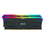 Geil Gemini RGB 64GB KIT(2X32GB) 6000MHz DDR5 Desktop Gaming Memory - Grey