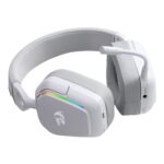 Redragon H868 RGB Wireless Gaming Headset - White - Image 2