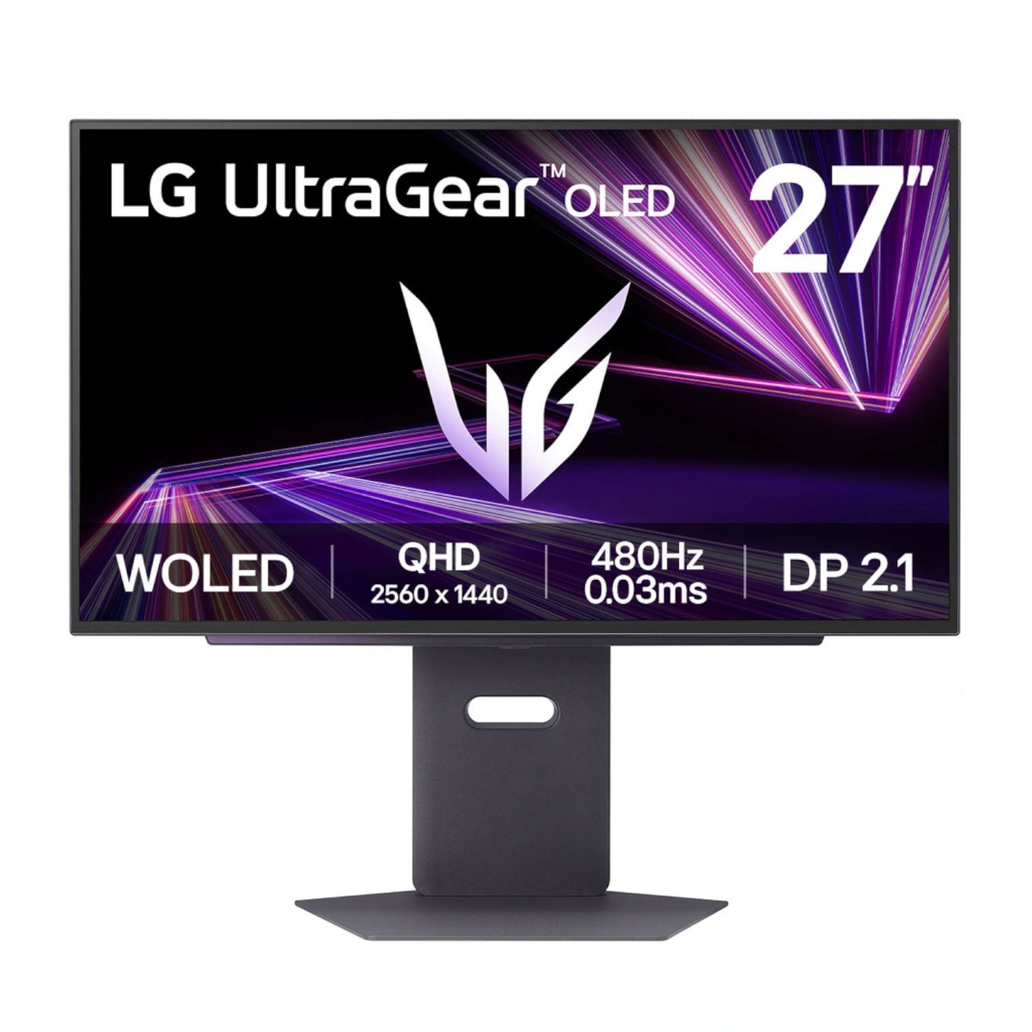 27GX790A-B.AFB_LG-UltraGear-27-inch-QHD-OLED-480Hz-Gaming-Monitor_wr_01a.jpg LG UltraGear 27" QHD OLED Gaming 480Hz 0,03ms - Image 1