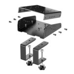 PXN VD6 Direct Drive Sim Racing Wheel , PD-HM Dual Pedal , Z9 Clamp Bundle - Image 5