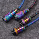 Keychron Premium Coiled Aviator USB Cable | Type-C + USB-A Adapter | Detachable Aviator Connector | 108 cm - Image 4