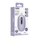 Port Connect PURE MAC Rechargeable Wireless and Bluetooth Mouse - Iris - Image 5