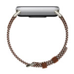 Xiaomi Smart Band 10 Knitted Silk Strap - Feather Brown - Image 4