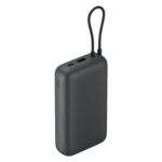 Xiaomi Power Bank 20000mAh (Integrated Cable) - Dark Grey - Image 3