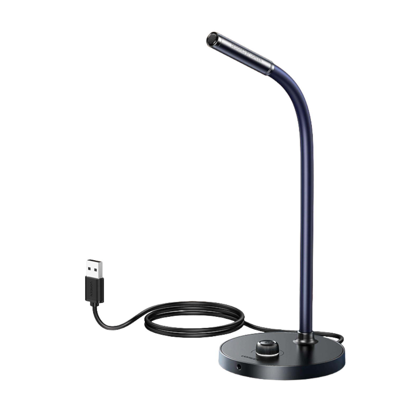 CM564-90416-UGreen-USB-Desktop-Microphone_01-1.jpeg UGreen USB Desktop Basic Microphone-Black - Image 1