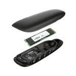 Asus Cobble M.2 SSD Type-C Enclosure and Crucial E100 2TB NVMe Bundle - Black - Image 5