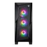 MSI MAG FORGE 130A Airflow ATX Gaming Chassis - Black - Image 2