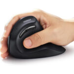 UGREEN Multi-Mode Vertical Mouse Bluetooth and 2.4G Wireless?Black - Image 2