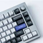 Keychron Double Shot KSA PBT Keycap Set - Dark Grey/White Smoke - Image 2