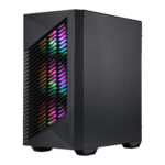 MSI PRO FORGE M050A Micro-ATX Gaming Chassis - Black - Image 2