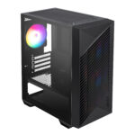 MSI PRO FORGE M050A Micro-ATX Gaming Chassis - Black - Image 4