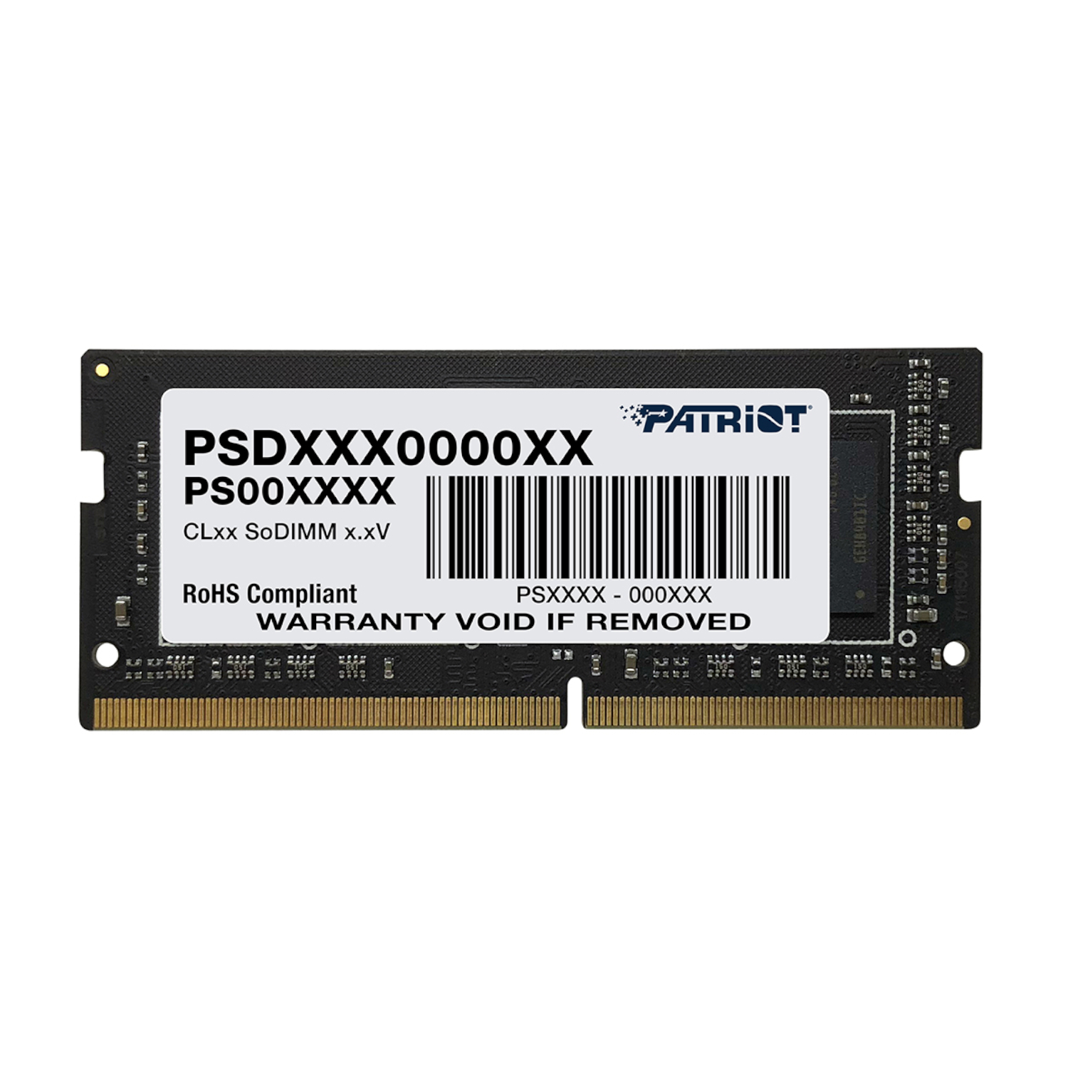 PSD416G320081S_Patriot-Signature-Line-16GB-3200MHz-DDR4-Single-Rank-SODIMM-Notebook-Memory_wr_01.jpg Patriot Signature Line 16GB 3200MHz DDR4 Single Rank SODIMM Notebook Memory - Image 1