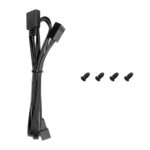 DeepCool FL12 SE 120mm ARGB PWM Fan - Black - Image 5