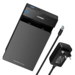 UGreen 3.5" SATA Hard Drive USB 3.0 Enclosure 5Gbps ? Black