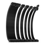 Antec 300mm Sleeved Braided Power Extension Cable Kit - Black? - Image 2