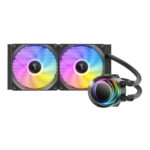 Antec VORTEX LUM 240 ARGB AIO CPU Liquid Cooler ? Black - Image 2