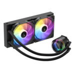 Antec VORTEX LUM 240 ARGB AIO CPU Liquid Cooler ? Black - Image 3
