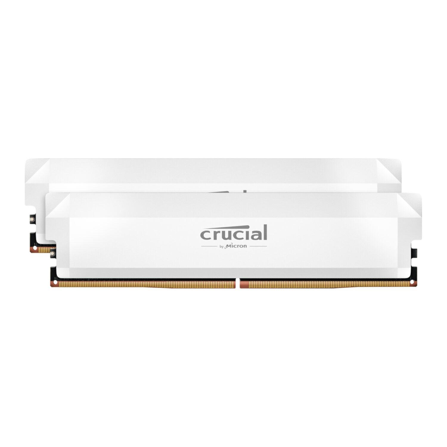 CP2K16G60C36U5W_CRUCIAL-PRO-32GB-6000-DDR5-DIMM-OC-WH-KT_wr_01.jpg Crucial Pro DDR5 6000MHz 32GB Overclocking Memory Kit ? White - Image 1