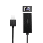 UGREEN CR110 Ethernet Adapter , USB 2.0 to RJ45 - Black - Image 2