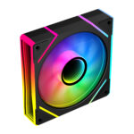 PCBuilder STORM PRISM 120mm ARGB Fan - Black - Image 4
