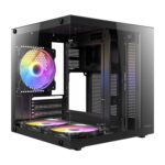 Antec VCX10M RGB Micro-ATX , ITX Mini -Tower Gaming Chassis - Black