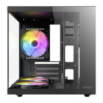 Antec VCX10M RGB Micro-ATX , ITX Mini -Tower Gaming Chassis - Black - Image 2