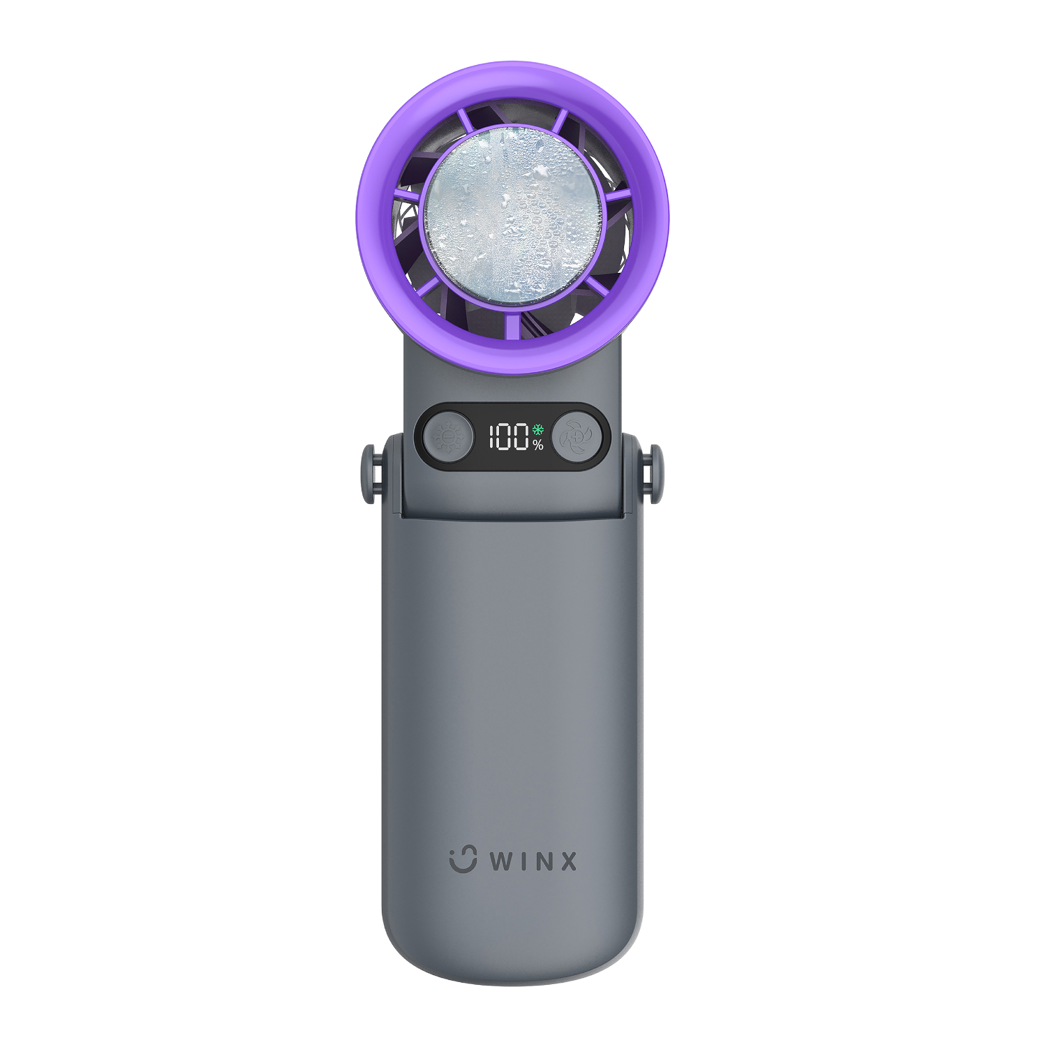 WX-HF101_WINX-MOVE-Cool-High-Speed-Handheld-Fan-Grey-Purple_wr_01.jpg WINX MOVE Cool High-Speed Handheld Fan - Image 1