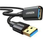UGREEN USB 3.0 Extension Cable ? Male to Female, 5Gbps Data Transfer - 1m - Image 4