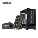 Asus UWM 2 Gaming Chassis/Graphics Card/Power Supply Combo (A31 PLUS , RX 7600 , PRIME 750W)