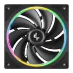 DeepCool FL12R SE 3-in-1 ARGB 120mm PWM 3 Fan Pack - Black - Image 3